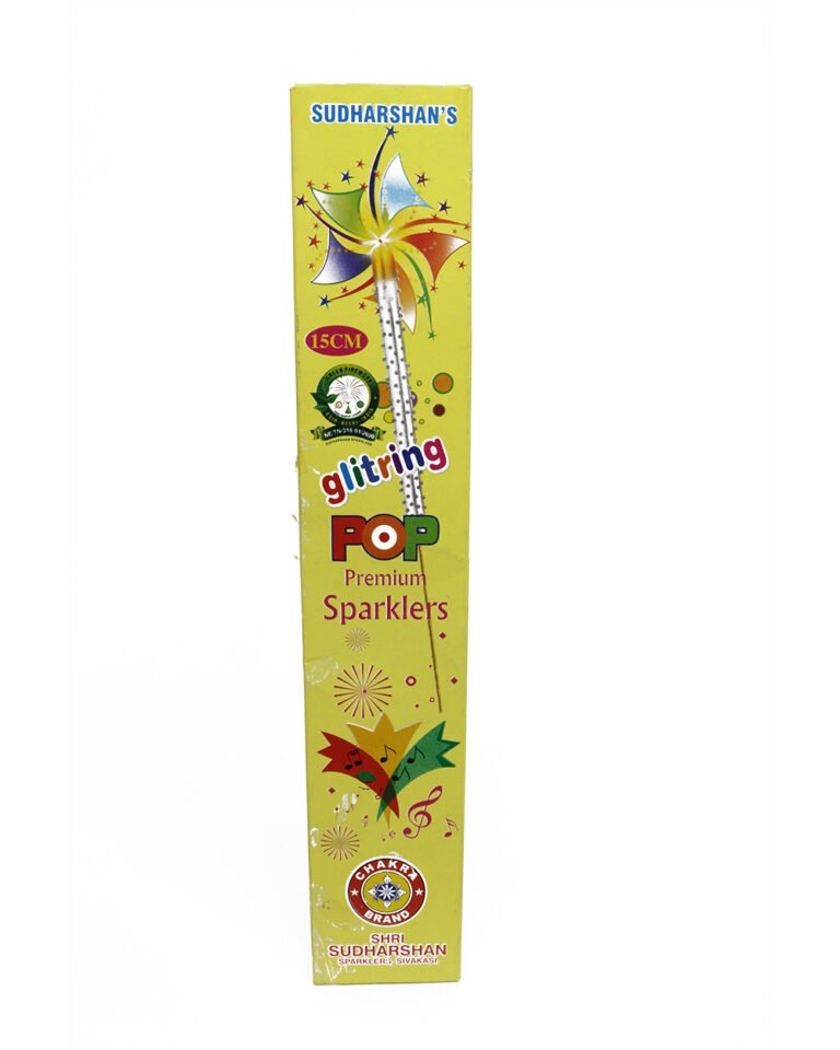 15 Cm Colour sparklers / 15cm கலர் ஸ்பார்க்லர்ஸ்