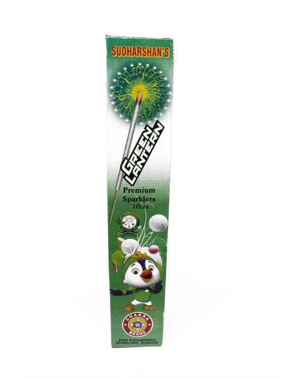10Cm Green Sparklers /10cm கிறீன்  ஸ்பார்க்லர்ஸ்