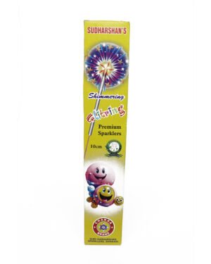 10Cm Colour sparklers / 10cm கலர்  ஸ்பார்க்லர்ஸ்